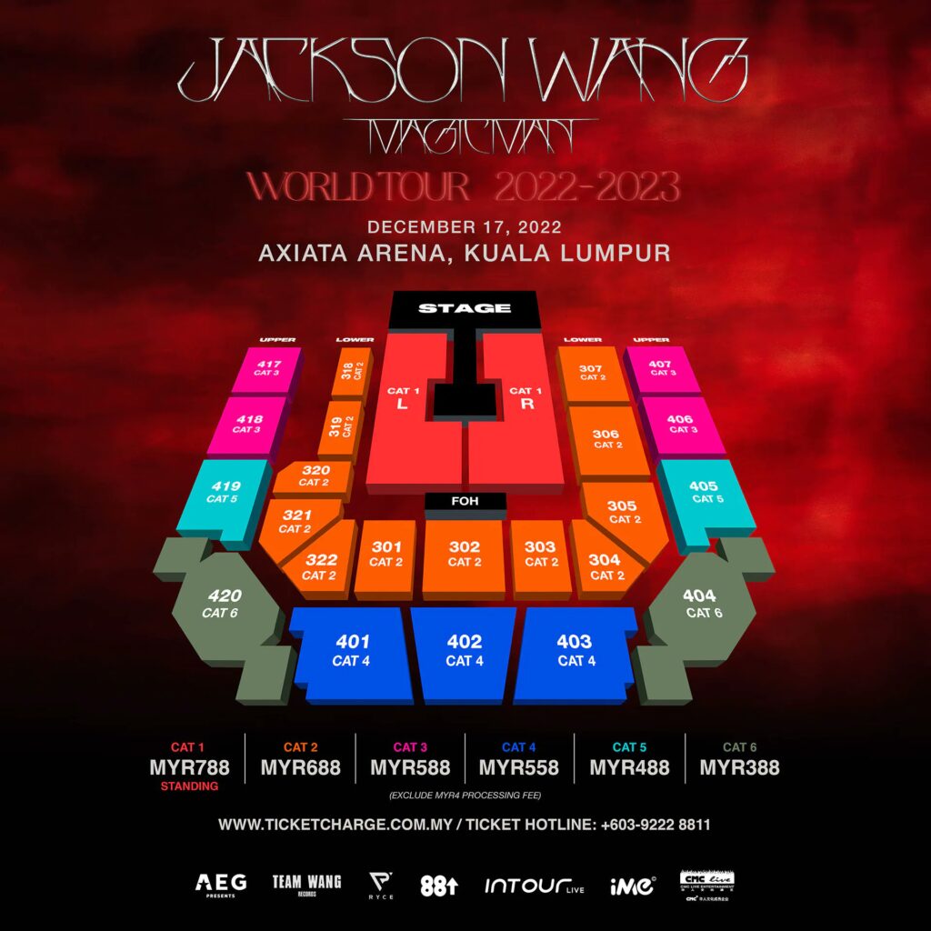 JACKSON WANG : The MAGIC MAN is coming to Paris for his world tour