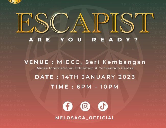 [UPCOMING EVENT] ESCAPISM MUSIC FESTIVAL IN KUALA LUMPUR