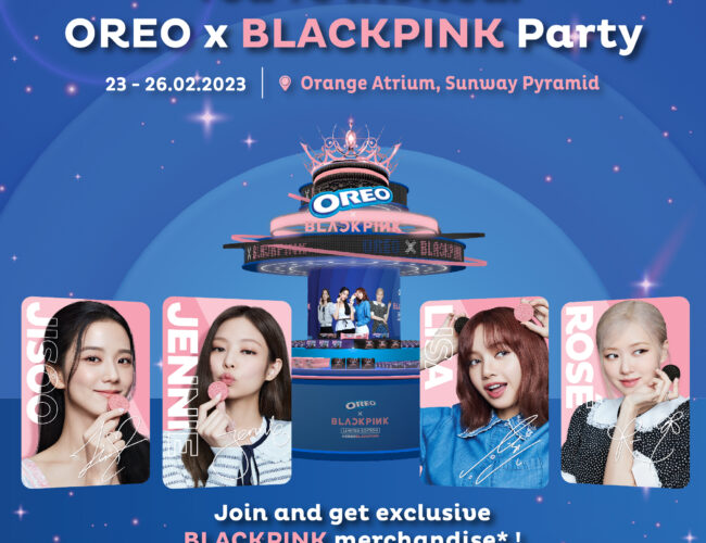 [NEWS] Join The Fun With Oreo X BLACKPINK From February 23-26 At Sunway Pyramid, Petaling Jaya