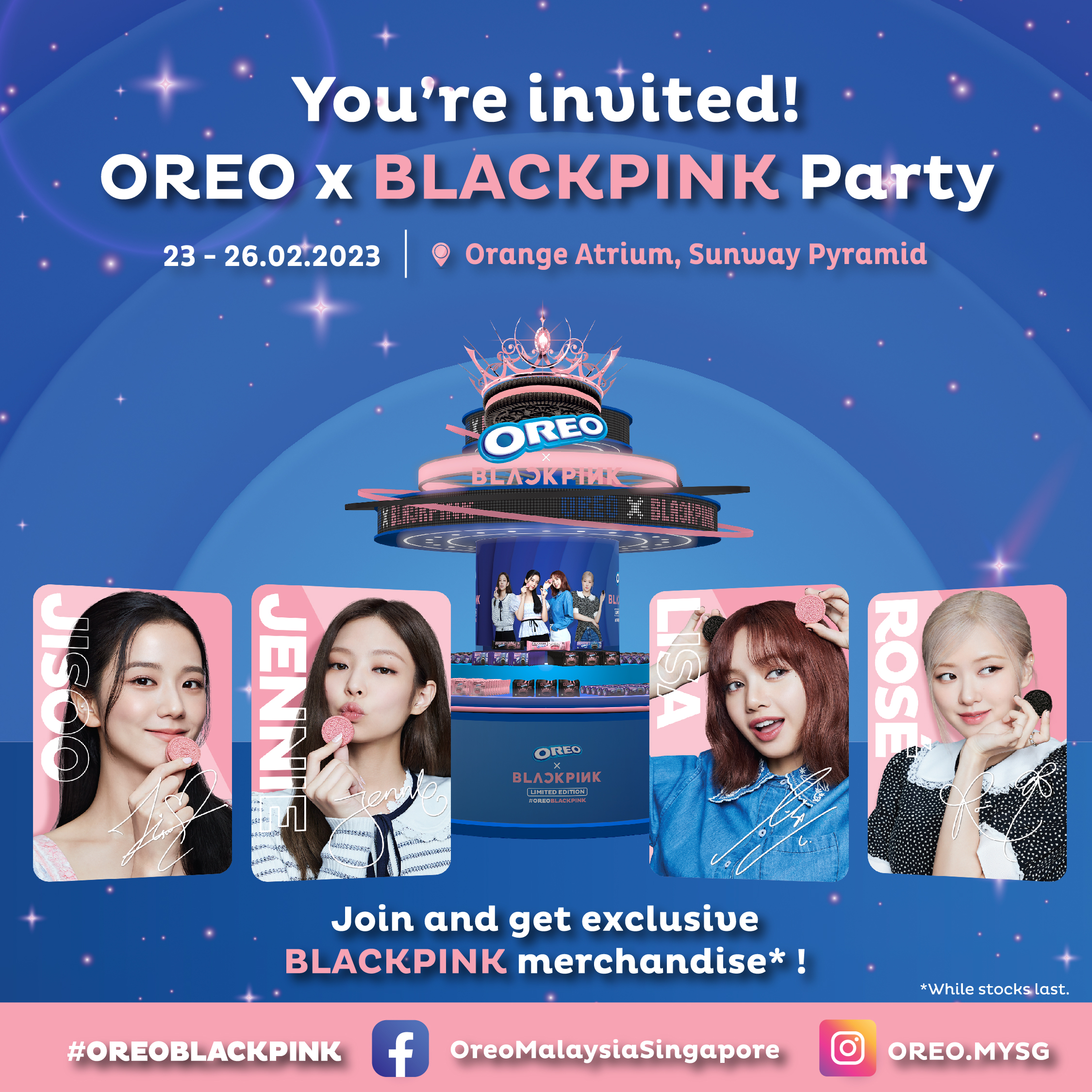 [NEWS] Join The Fun With Oreo X BLACKPINK From February 23-26 At Sunway ...
