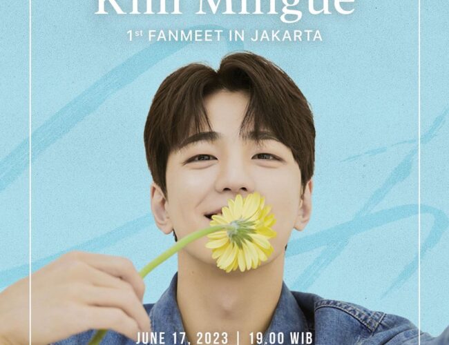 [UPCOMING EVENT] SMILE With Kim Mingue 1st FANMEET IN JAKARTA