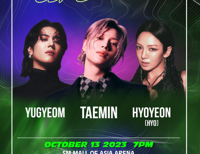 [UPCOMING EVENT] Hyoyeon, Taemin, and Yugyeom to Perform at ‘K-Magic Live!’ in Manila