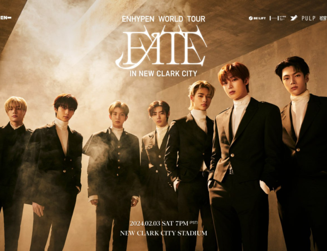 [UPCOMING EVENT] ENHYPEN World Tour ‘FATE’ in New Clark City