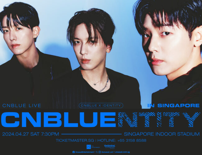[UPCOMING EVENT] 2024 CNBLUE LIVE CNBLUENTITY IN SINGAPORE