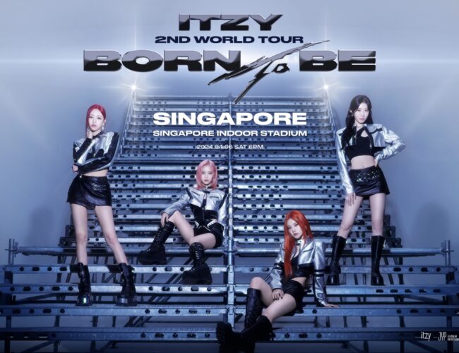 [UPCOMING EVENT] ITZY 2ND WORLD TOUR ‘BORN TO BE’ IN SINGAPORE