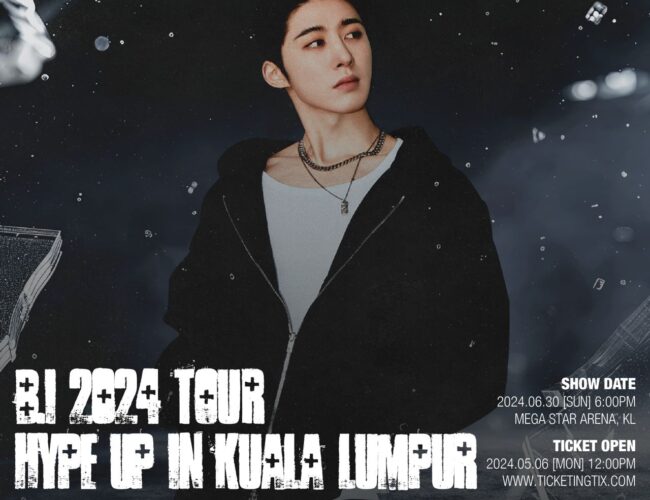 [UPCOMING EVENT] B.I 2024 TOUR HYPE UP IN KUALA LUMPUR