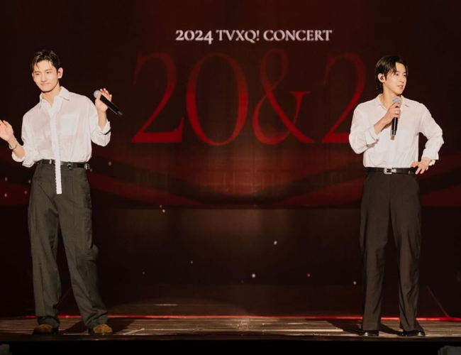 [INDONESIA] Untouchable Duo TVXQ Heat Things Up at Their 20&2 Concert in Jakarta