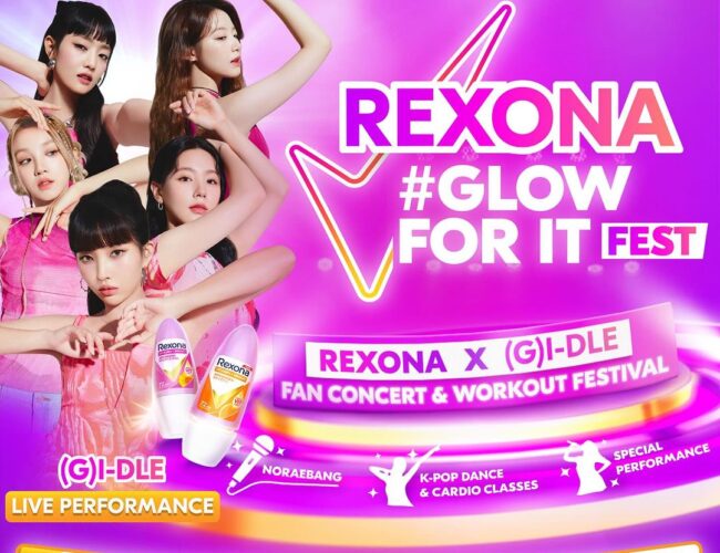 [UPCOMING EVENT] (G)I-DLE TO PERFORM AT REXONA #GLOWFORIT FEST IN JAKARTA