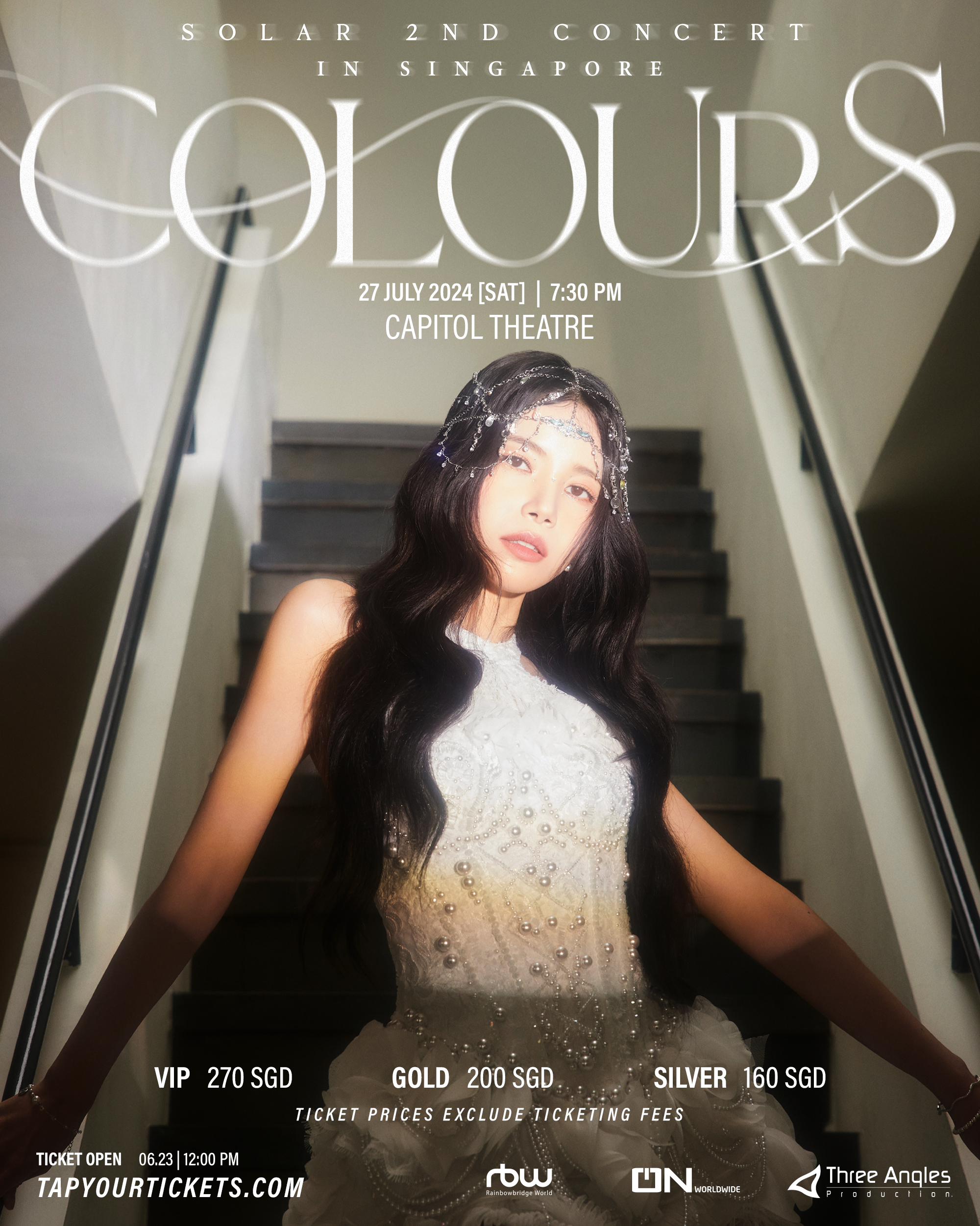 [UPCOMING EVENT] Solar 2nd CONCERT ‘COLOURS’ IN SINGAPORE