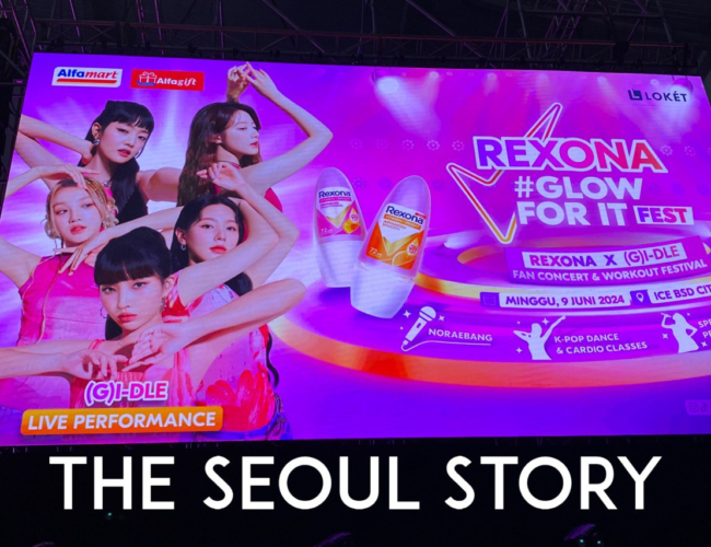 [INDONESIA] Cute Sunday Rendezvous With (G)I-DLE At Rexona GLOWFORIT Fest