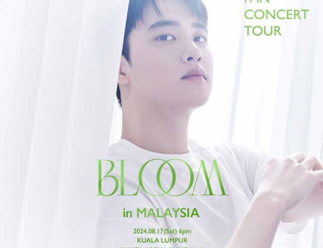 [UPCOMING EVENT] DOH KYUNG SOO ASIA FAN CONCERT <BLOOM> IN MALAYSIA