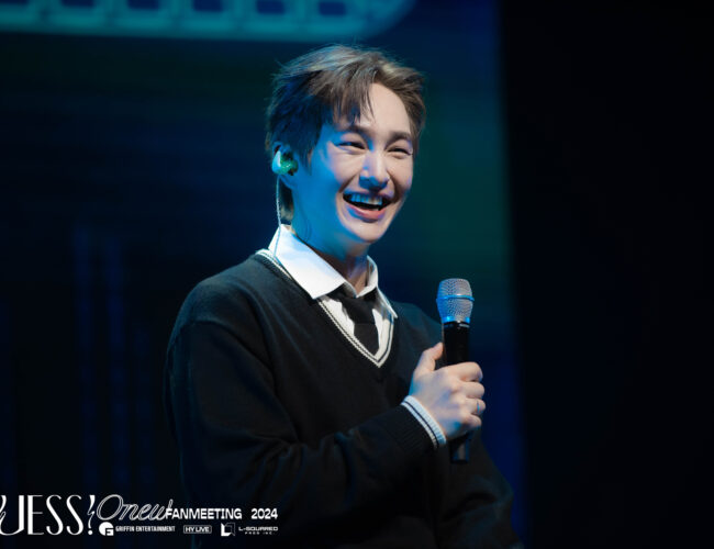 [PHILIPPINES] Onew Finally Meets Filipino Jinggus at First Solo Fan Meeting ‘Guess’ in Manila