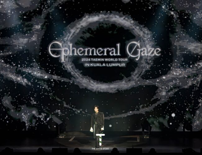 [MALAYSIA] SHINee Taemin Proves That He is A Stage Genius with ‘Ephemeral Gaze’ Tour