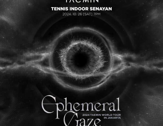 [UPCOMING EVENT] 2024 TAEMIN WORLD TOUR [Ephemeral Gaze] IN JAKARTA