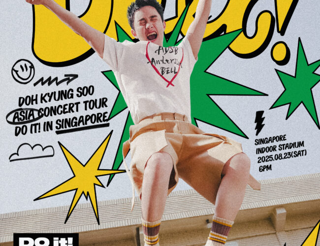 [UPCOMING EVENT] 2025 DOH KYUNG SOO ASIA CONCERT TOUR ‘DO it! in Singapore’