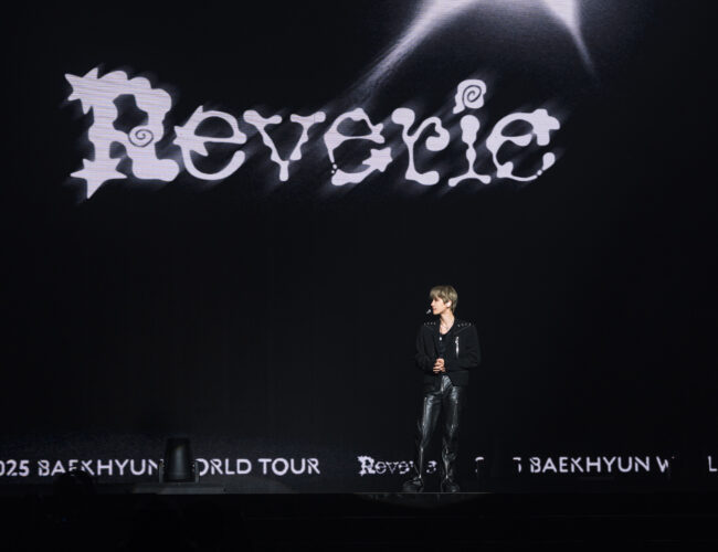 [SINGAPORE] Baekhyun Brings Reverie to Eris at Last Leg of Tour